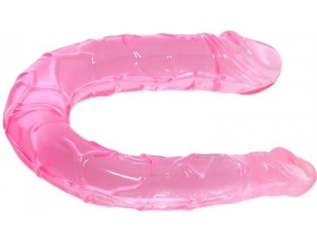 Estimulador BAILE DILDOS Baile Double Dong Dildo Doble Rosa
