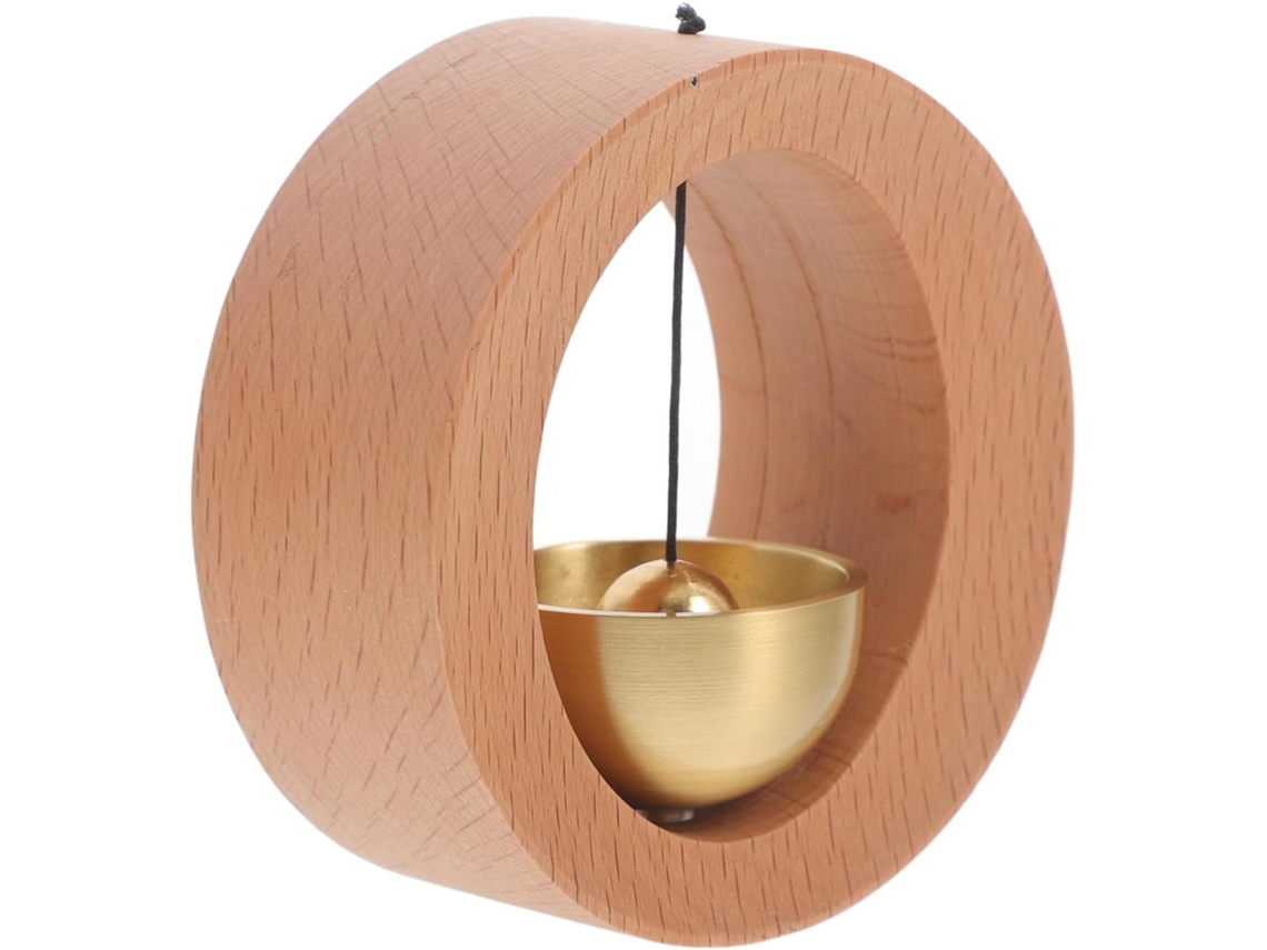 Timbre De Madera Para La Puerta De Entrada, Ideal Para Decoración.