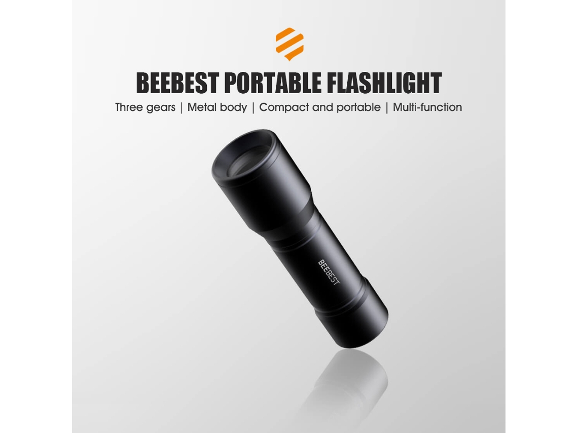 Lanterna Portátil Mini Led Leve Com 3 Modos De Iluminação Baterias Aaa À Prova D'água Para Camping
