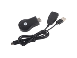 Receptor De Pantalla Inalámbrico Con Antena Integrada, Compatible Con Hd 720/1080p Y Múltiples Conexiones.