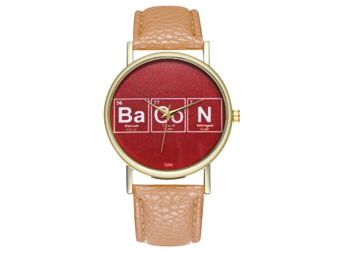 Reloj De Pulsera Unisex Clásico Moderno De Cuarzo Para Parejas, Color Beige, Regalo De Moda