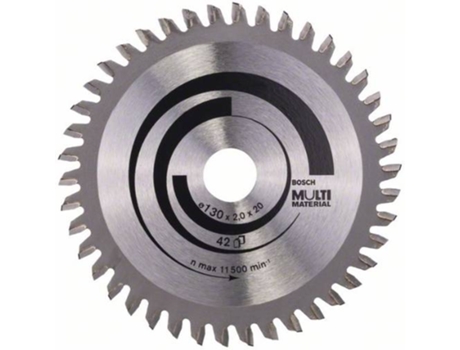 Disco de Sierra Circular BOSCH Multi Material 130x20/16x2.0 mm - 42