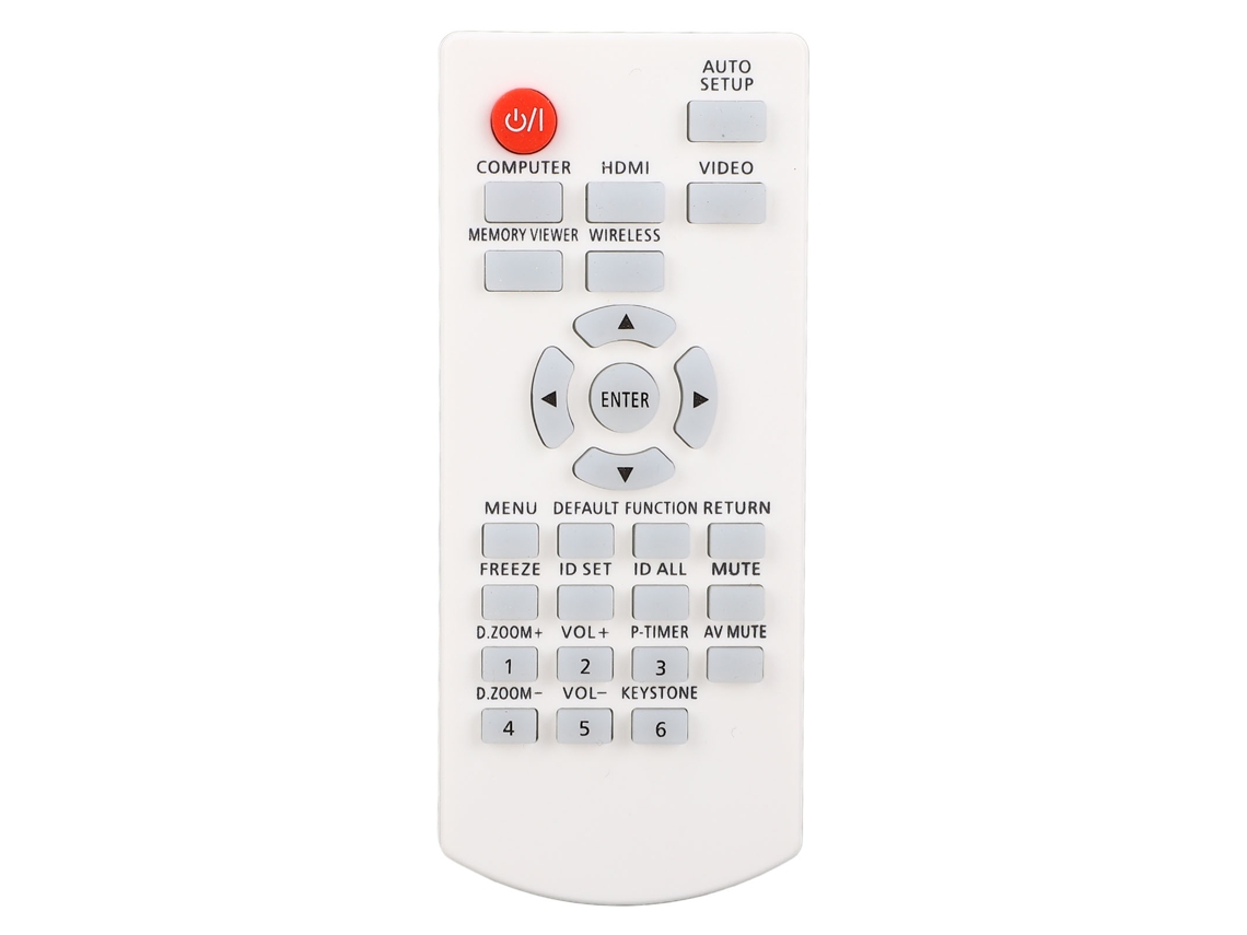Controle Remoto Para Projetor N2qaya000142 Compatível Com Pt Sw280a Pt Sx320a Pt Sx300a