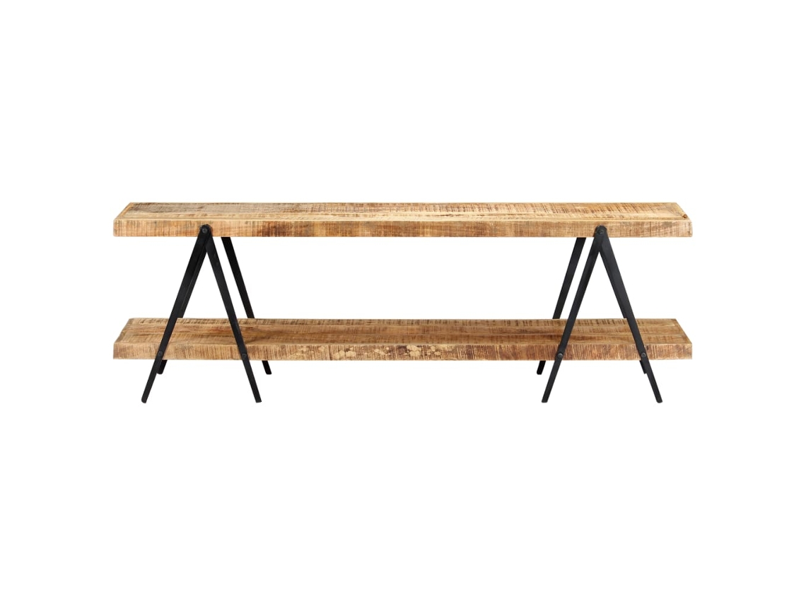 Maison Exclusive - Mueble Para Tv De Madera Maciza De Mango 160x40x50 Cm