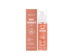 Aceite corporal con protección solar y brillo