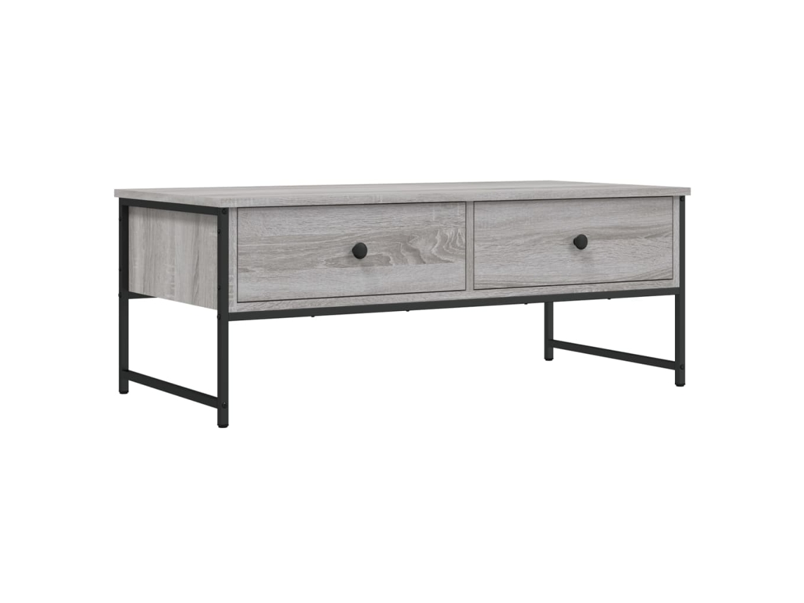 Maison Exclusive - Mesa De Centro Madera De Ingeniería Gris Sonoma 101x49x39,5 Cm