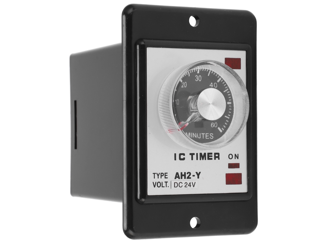 Relé De Tiempo Ah2‑y 60m Retardo Mini 8 Pines Controlador 24vdc Para Equipos De Automatización