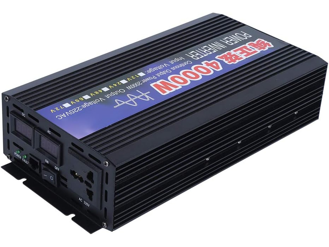 Inversor De Onda Sinusoidal Pura De 4000 W, Refrigeración Eficiente Para Un