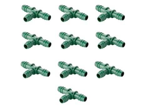 Pack 10: Conectores en T para Manguera de Goteo de 16 mm Oferta exclusiva