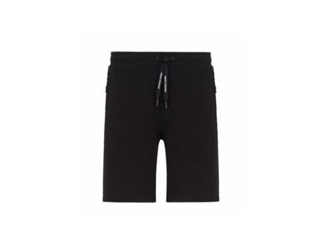 Pantalones Cortos ARMANI EXCHANGE Algodón Hombre (M - Negro)