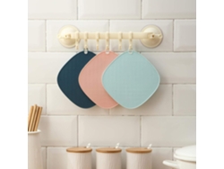 MEOIRUERY Mantel individual de silicona para cocina y comedor, resistente al calor y al frío, antideslizante, para sartenes, cuencos y platos calientes, protect