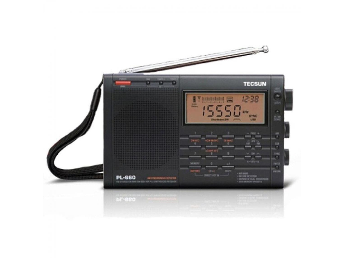 Receptor de radio bidireccional multibanda PLL SSB VHF de banda aérea FM/MW/SW/LW Ushion