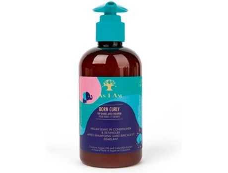 Acondicionador AS I AM Born Curly Argan Leave-In (240 ml)