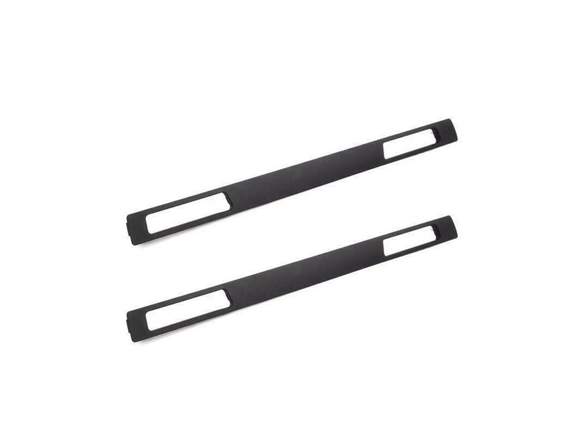 2 paneles de acabado para portavasos (ref. 51457138797) para E90, E91, E92, 325i, 328i, 330i, 335i, 335xi y M3 (color: Pr (marcos)