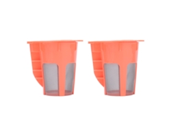 Filtros De Café Reutilizables Compatibles Con Cápsulas 2.0 K200 K300 K350 K360 K400 Rojo