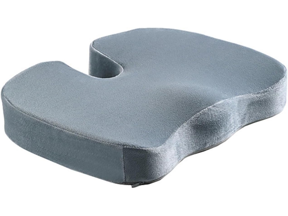 Cojín De Gel De Espuma Viscoelástica Para Silla De Oficina, Alivia El Dolor De Coxis, Gris Gertiz