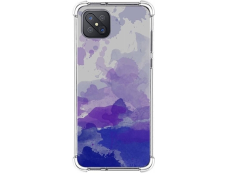 Carcasa Oppo Reno 4Z 5G TUMUNDOSMARTPHONE Acuarela 09