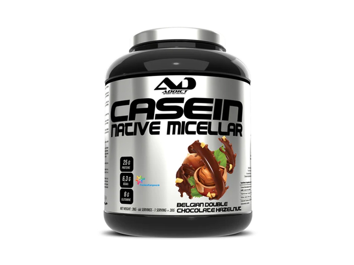 Caseína Micelar Nativa Addict Nutrición Deportiva (2 kg)