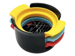 2026-31617-cortador De Huevos De Acero Inoxidable 3 En 1 Para Huevos Duros, Fresa Y Plátano
