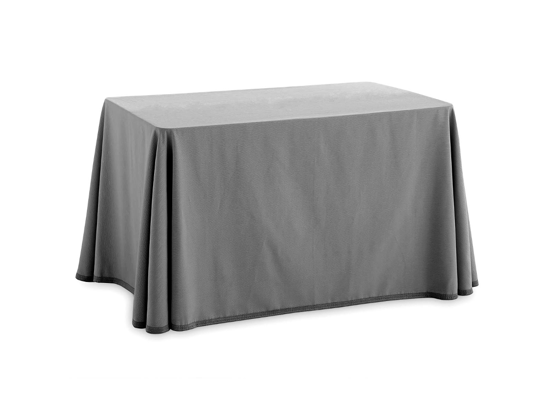Lanovenanube Falda Camilla Rectangular Otoman Gris, 60x100