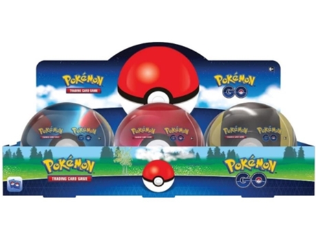 Juego de Cartas POKEMON Go 10.5 Pokéball Tin (Edad Mínima Recomendada: 6 años - Inglés)