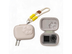 Bolso Bandolera Impermeable Portátil Para Dji Action6, Henten Home Blanco