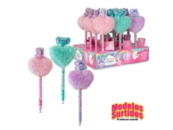 Bolígrafo Pompón Corazón con Adorno 3D Dulces Sueños KIDS EUROSWAN