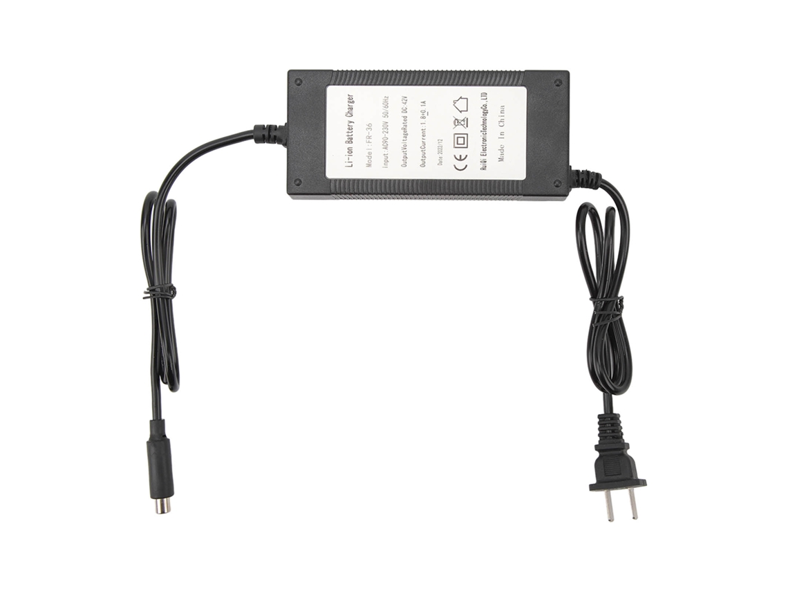 Carregador De Bateria De Scooter Elétrico (36v 1.8a Bateria De Lítio)