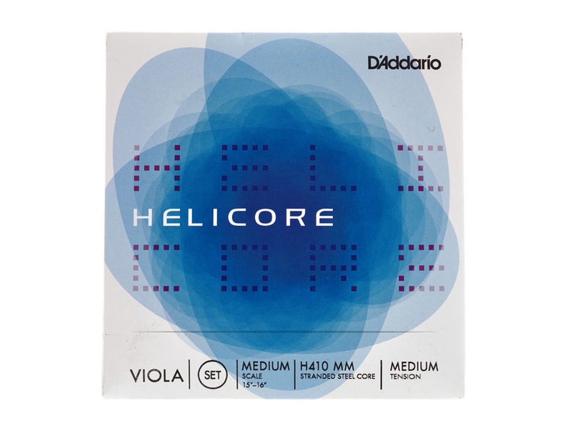 Daddario set cordas viola arco 15/16 helicore h410 mm