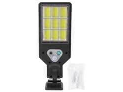 2026-lámpara Solar Led De Calle Con Sensor 9cob Ip65 Impermeable Para Patio Jardín Camino Exterior