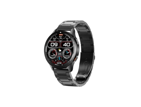 Fw05 Sports Smartwatch Control de Acceso Llamadas Bluetooth Medición de Temperatura Negro VEANXIN