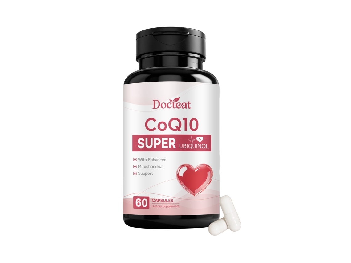 Cápsulas de coenzima Q10 para la salud cardiovascular