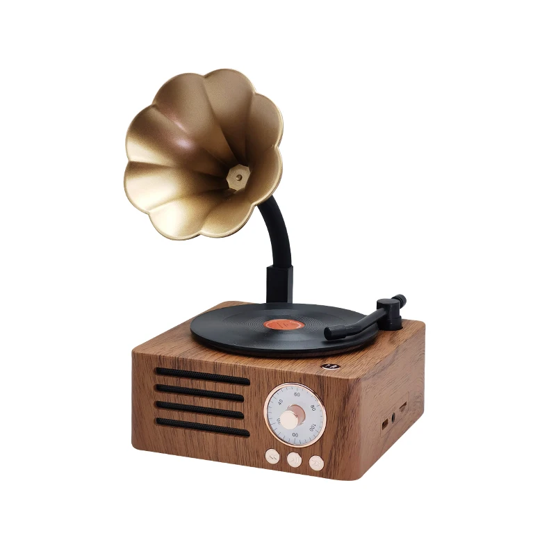 Mini Radio Fm - Altavoz Bluetooth - Reproductor De Música Mp3, Con Micrófono, Compatible Con Reproducción De Tarjeta Tf/aux