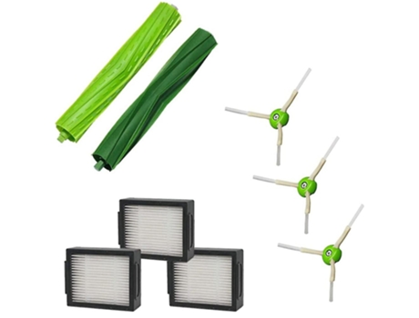 Filtro de escova lateral de escova de rolo para irobot roomba série i7 i7+ i3 e5