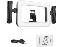 Luz De Vídeo Portátil Ajustable, Luz De Fotografía Bluetooth, Luz De Cámara Remota, Kit De Iluminación
