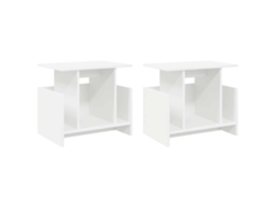 Maison Exclusive - Soporte De Tv 2 Pcs 50 X 35 X 45 Cm Madera De Ingeniería