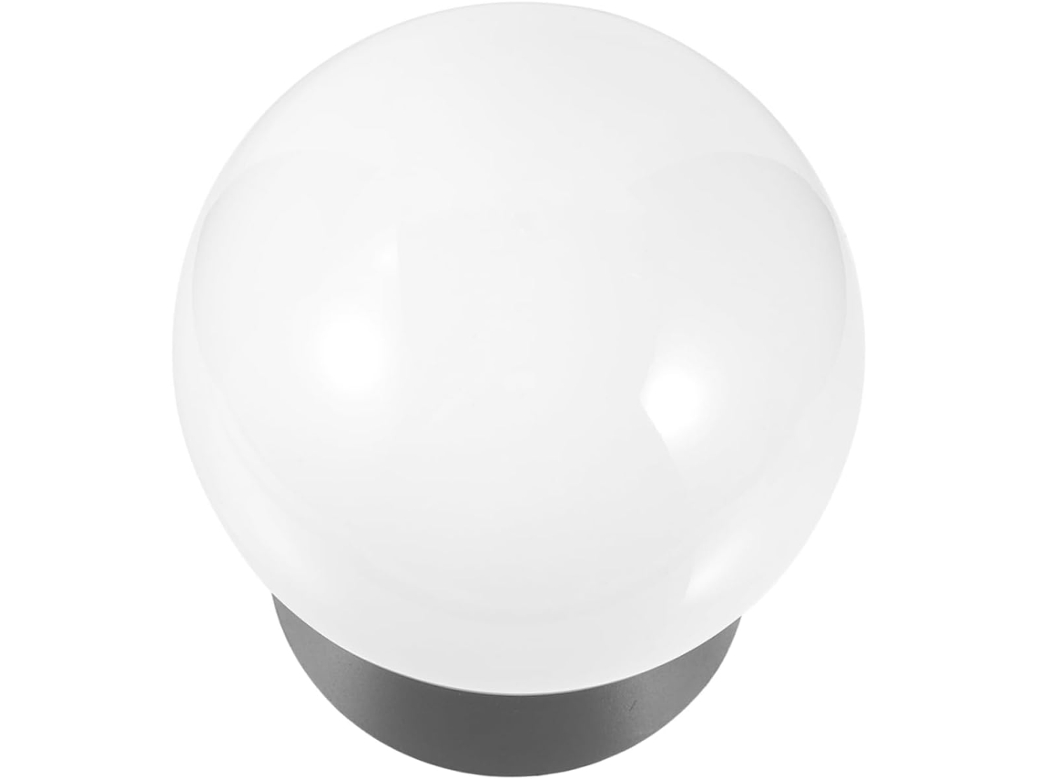 Aplique de pared LED negro para exteriores E27 en acero inoxidable y acrílico, fácil de instalar, decorativo. SFUSHOS