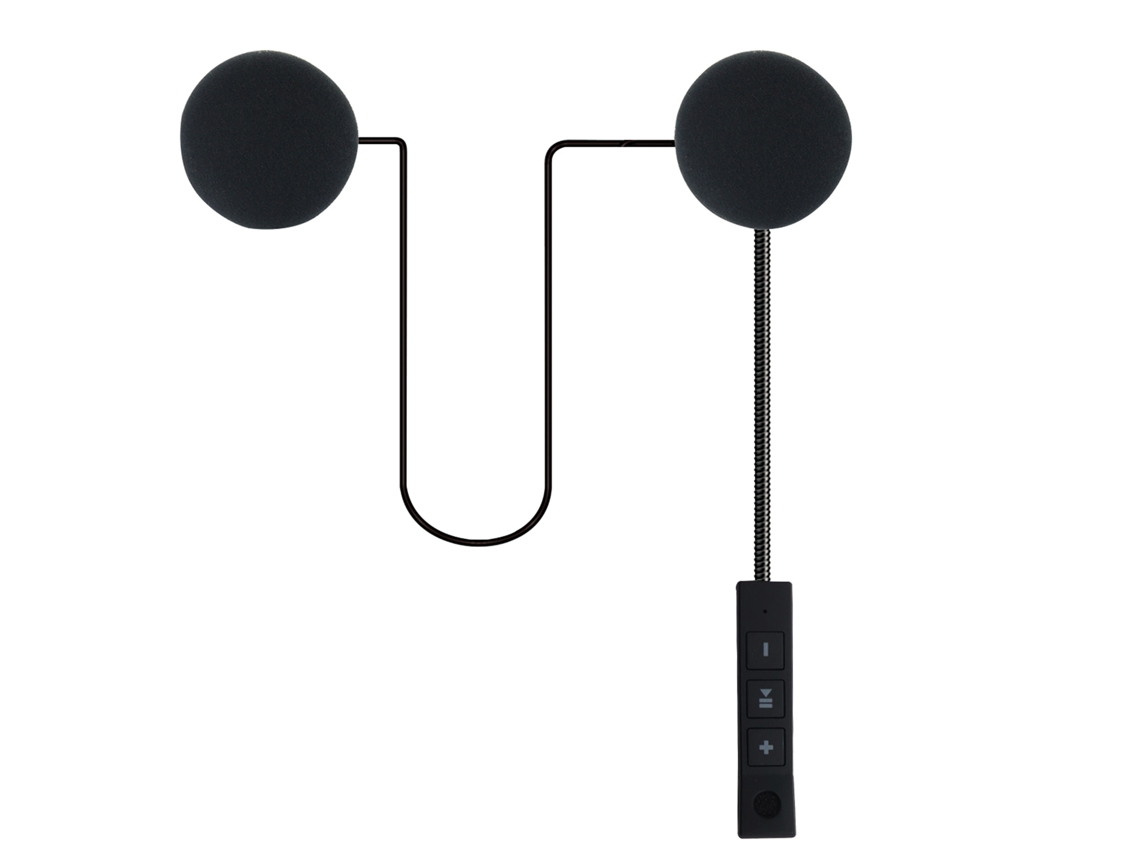 Fone De Ouvido Bt V5.2 Para Moto Capacete Estéreo Com Microfone À Prova D'água Ipx7 50h De Uso