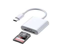 Lector de tarjetas SD/TF dual TIPO C para transferencia rápida de datos