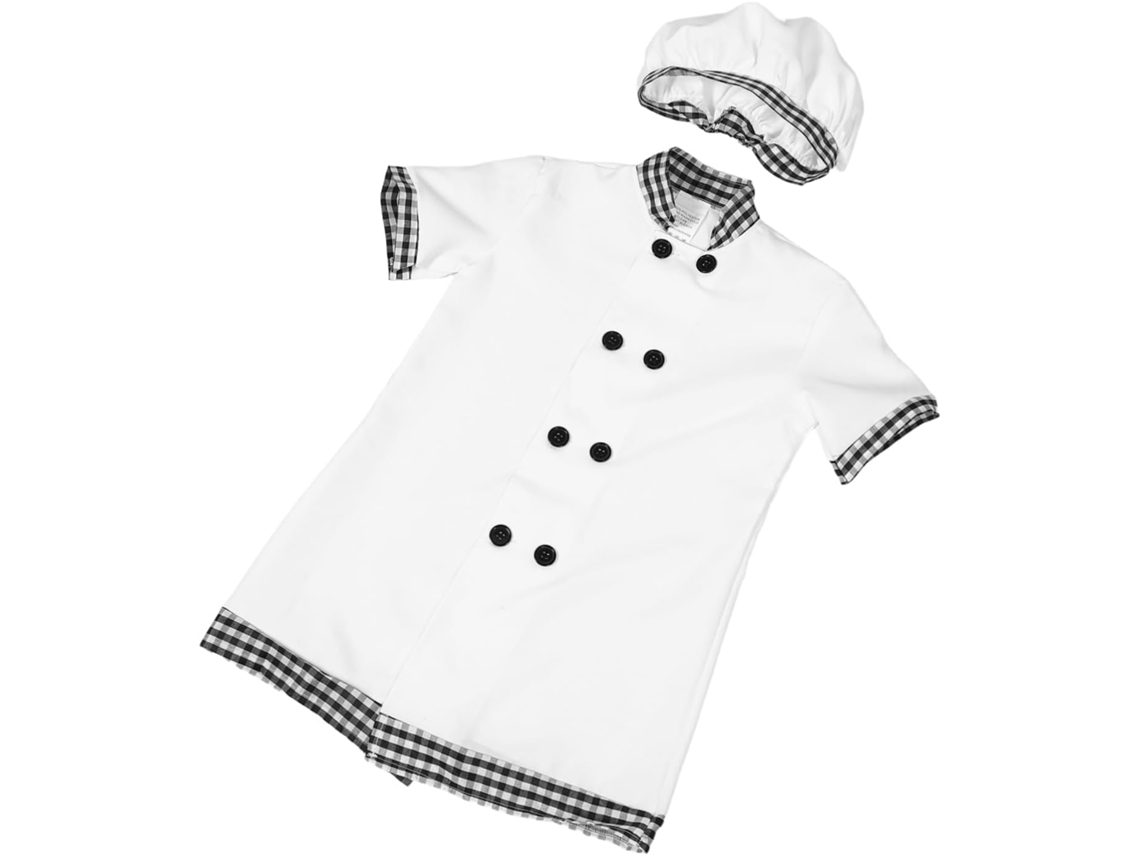 Traje De Chef Para Niñas: Accesorios, Disfraz Francés, Juegos De Rol, Fiestas.