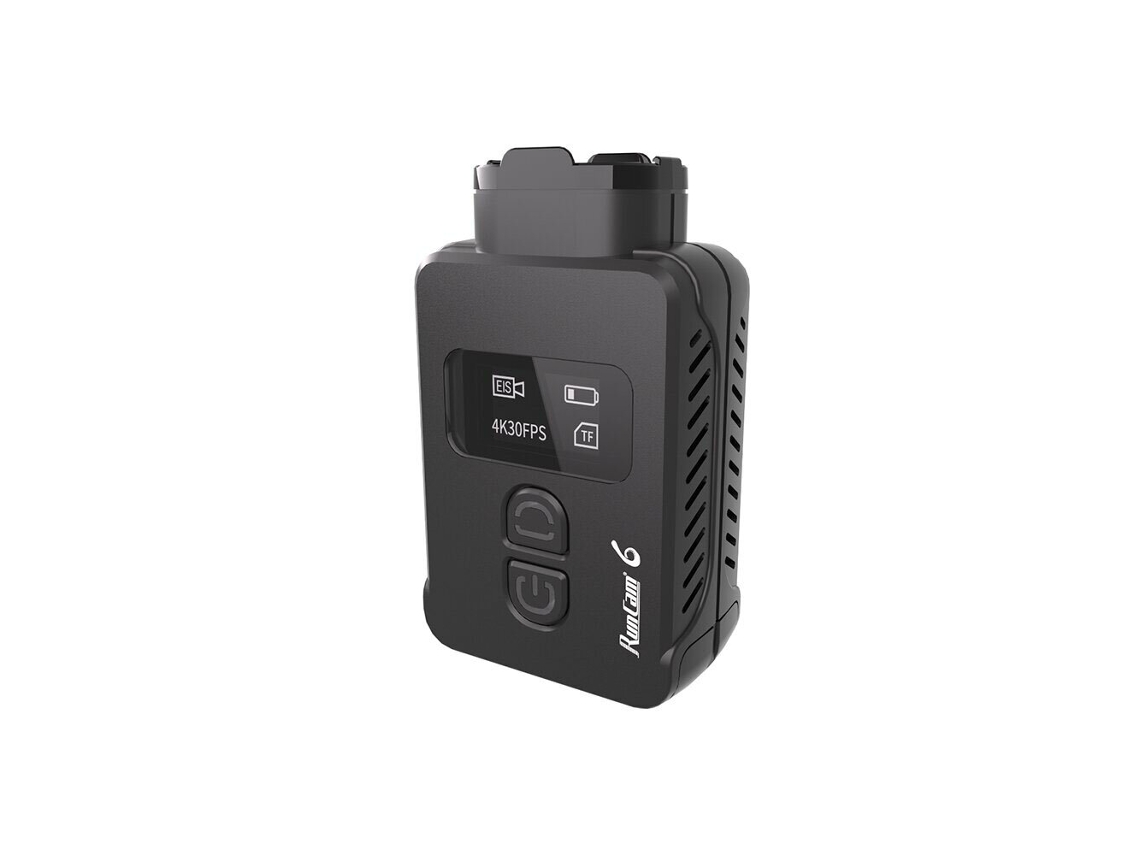 Cámara Runcam 6 4K HD FPV de 12 MP, pantalla OLED de 12,3 pulgadas, compatible con EIS Gyroflow, wifi y batería reemplazable para dron RC, avión Zohd FPV.