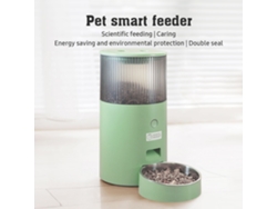 Comedero inteligente para mascotas de 2,5 l, gran capacidad, alimentación regular automática, dispensador de comida para mascotas con control remoto por aplicación.