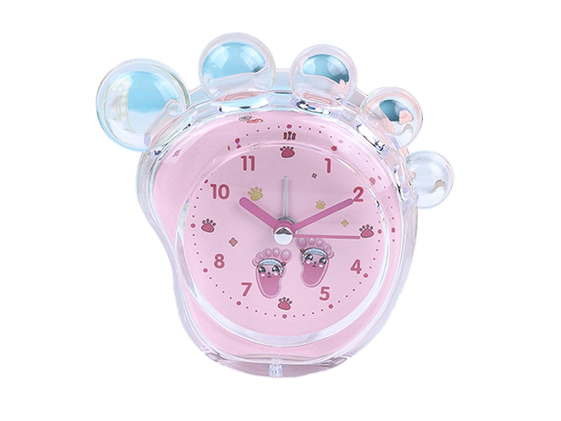 Reloj digital con alarma LED RGB de 5,5 pulgadas, modo de atenuación de espejo USB