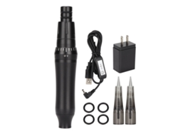 Máquina De Tatuaje Semipermanente De Cejas De Bajo Ruido Para Cejas, Labios Y Delineado De Ojos, 110-240 V, Enchufe Estadounidense, Color Negro.