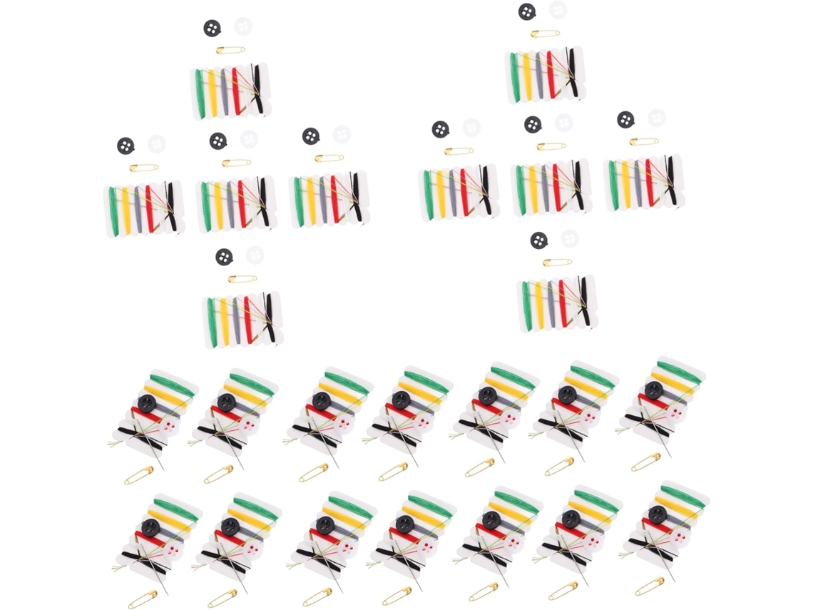Kit De Costura Portátil De 100 Piezas Para Hoteles Y Uso Doméstico, Hilo De Coser Multifuncional