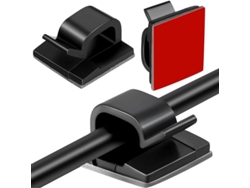 2026altiro-60 Clips Para Cables Exteriores Con Gancho Adhesivo, Gestión De Cables, Luces Navideñas, Pared, Coche