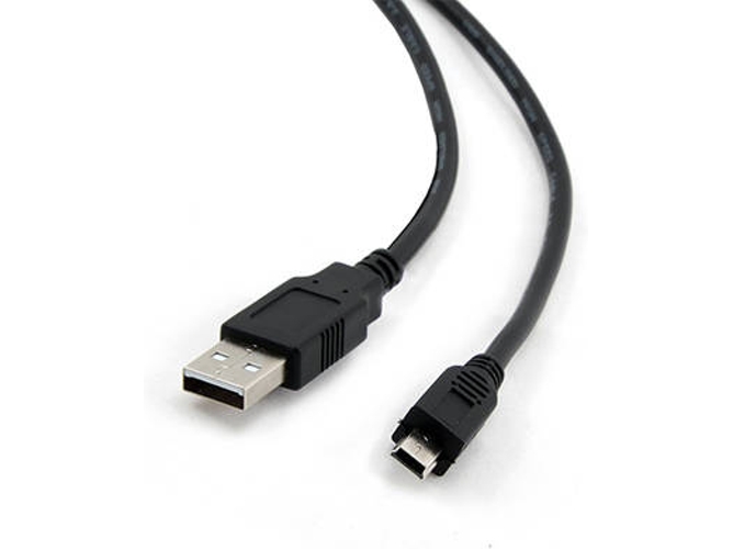 Cable USB IGGUAL USB A/Mini-USB B 1.8 m Macho/Macho