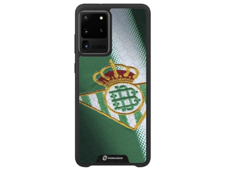 Funda Móvil Note Ultra Oficial Real Betis Fc para Samsung Galaxy Note PHONECASES3D Piel Sintética Negro