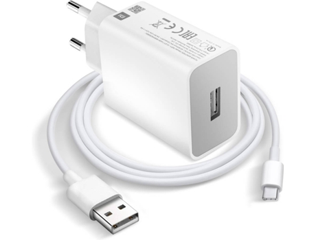 Cargador XIAOMI MDY10EF (3A - USB-C - Blanco)