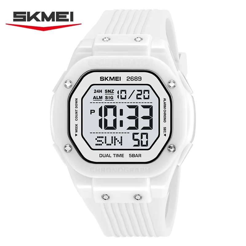 Reloj De Pulsera Deportivo Para Exteriores, Reloj De Hombre, Despertador, Resistente Al Agua, Cronógrafo Elegante.